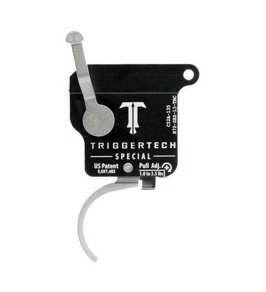 TriggerTech Rem 700 Special Pro Trigger Single Stage Black and Black Finish