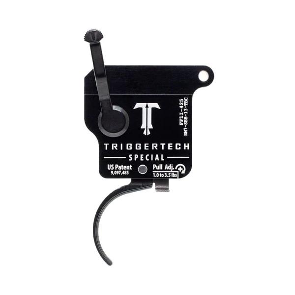 TriggerTech Special Single Stage Drop-In Trigger for Remington Model 7 Curved Black