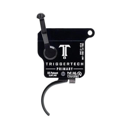 TriggerTech Remington Model 7 Primary Drop-In Curved Trigger Single Stage Black