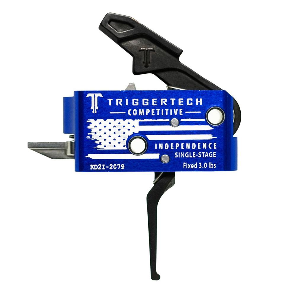 TriggerTech AR-15 Special Edition Independence Day Competitive Rifle Trigger 3lbs Flat Black