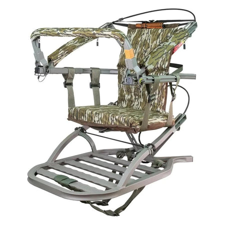 Summit Dual Threat Pro SD Climbing Tree Stand with Dual Position Seat