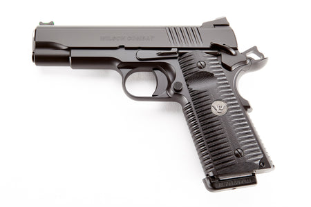 Wilson Combat ACPSOM45 ACP Commander 45 ACP 4.25" 8+1 Black Armor-Tuff Frame Black Carbon Steel Slide with Black G10 Eagle Claw Grip