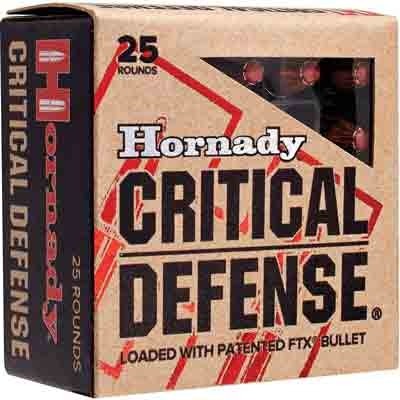 Hornady .32 H&R Mag Critical Defense 80 grain Hornady Flex Tip eXpanding ammunition