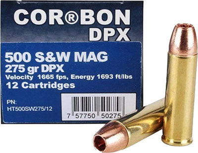 Cor-Bon DEP PENTRAT X-B DPX 275 Grain .500 S&W Mag  757750502758