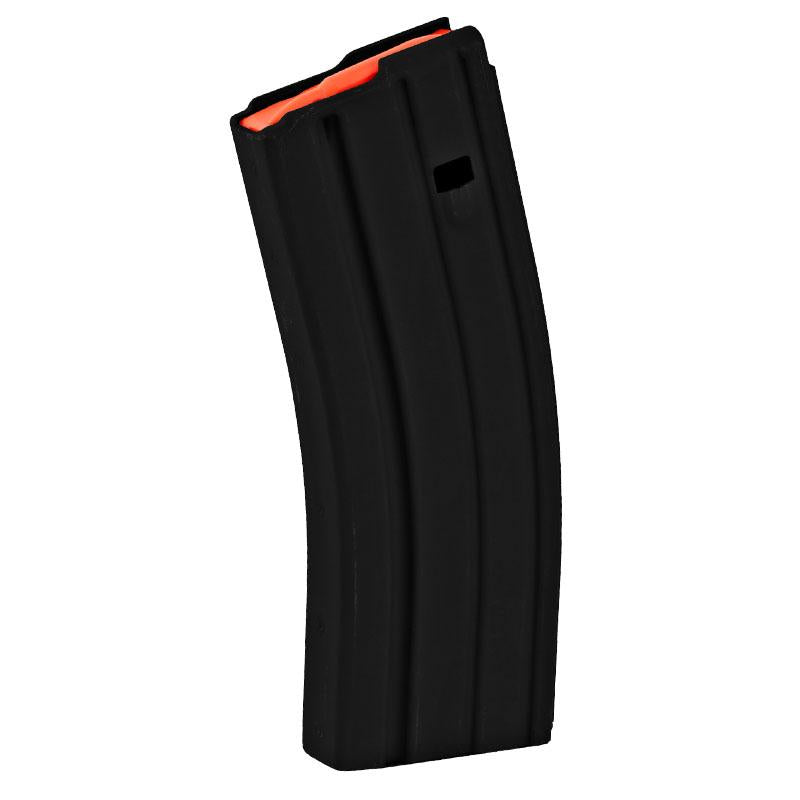 ASC AR Family Rifle Magazine .223 Remington 30-Round Black Aluminum Orange Follower