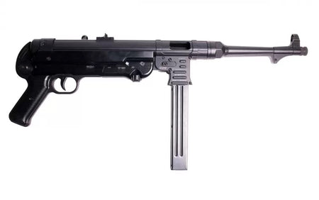 GSG GSGGERGMP409X MP40 9mm Luger Caliber with 10.80" Barrel, 25+1 Capacity, Black Metal Finish, Black Polymer Grip Right Hand