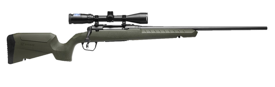 Savage Arms Axis 2 XP Combo Green Compact 6.5 Creedmoor 4+1 20" Right Hand