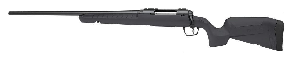 Savage Arms 32094 Axis 2 22-250 Rem 4+1 22" Matte Black Sporter Barrel, Matte Black Drilled & Tapped Steel Receiver, Fixed Matte Gray Synthetic Stock, Left Hand