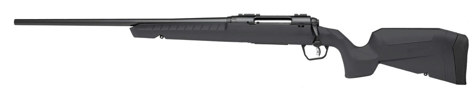 Savage Arms 32103 Axis 2 270 Win 4+1 22" Matte Black Sporter Barrel, Matte Black Drilled & Tapped Steel Receiver, Fixed Matte Gray Synthetic Stock, Left Hand
