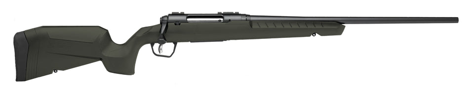 Savage Arms 32042 Axis 2 308 Win 4+1 22" Matte Black Sporter Barrel, Matte Black Drilled & Tapped Steel Receiver, Fixed Green Synthetic Stock, Right Hand