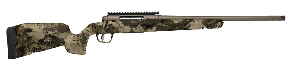 Savage Arms 32322 Axis 2 Pro 400 Legend 4+1 20" Gun Metal Bronze Cerakote Heavy Sporter Threaded Barrel & Picatinny Rail Carbon Steel Receiver, Fixed Western Camo Synthetic Stock, Right Hand