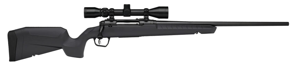 Savage Arms 32174 Axis 2 XP Combo Full Size 6.5 Creedmoor 4+1 22" Black Sporter Barrel, Black Carbon Steel Receiver Drilled & Tapped, Gray Fixed Synthetic Stock, Weaver 3-9x40mm Scope, Right Hand
