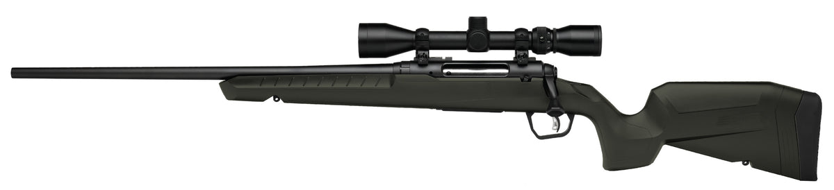 Savage Arms 32192 Axis 2 XP Combo 30-06 Springfield 4+1 22" Black Sporter Barrel, Black Drilled & Tapped Steel Receiver, Fixed OD Green Synthetic Stock, Left Hand, Boresighted 3-9x40mm