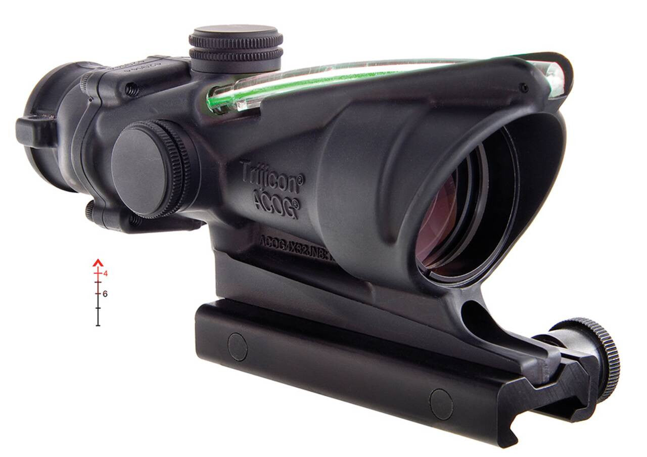 Trijicon ACOG 4x32mm Illuminated Green Chevron .223 Riflescope