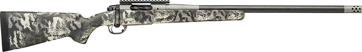 Springfield Armory BAB92465PRCCFY 2020 Boundary 6.5 PRC 3rd 24" Tactical Gray Cerakote Model 2020 Stainless Steel Receiver Rogue Camo Carbon Fiber Stock
