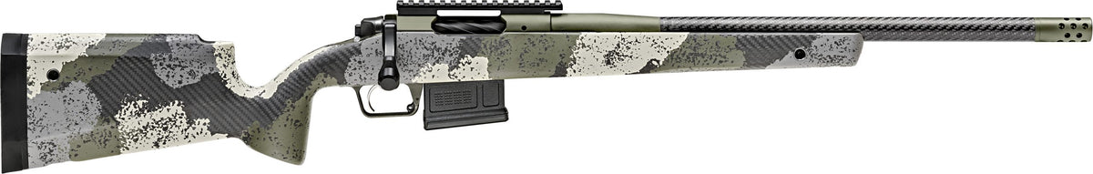 Springfield Armory BAW9206CMCFG 2020 WayPoint 6mm Creedmoor 5+1 20" CF Evergreen Camo Hybrid Profile w/M-LOK Stock Mil-Spec Green Cerakote Right Hand