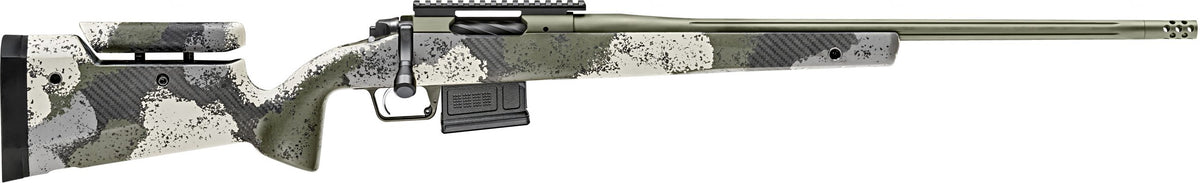 Springfield Armory BAW92265CMGA 2020 WayPoint 6.5 Creedmoor 5+1 22" Evergreen Camo Hybrid Profile w/Adjustable Cheek Comb Stock Mil-Spec Green Cerakote Right Hand