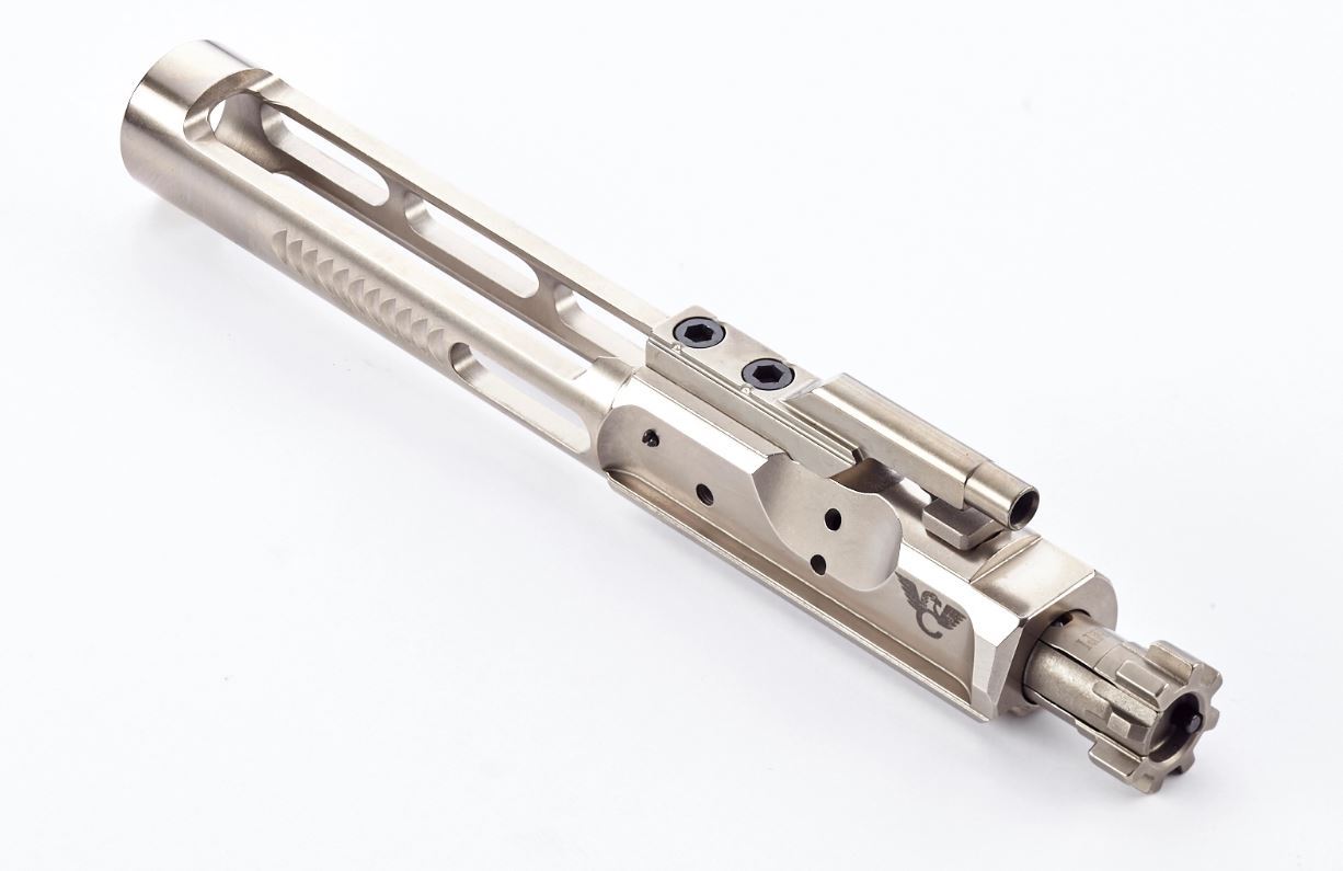 Low Mass Polished Nickel Bolt Carrier Assy 5.56