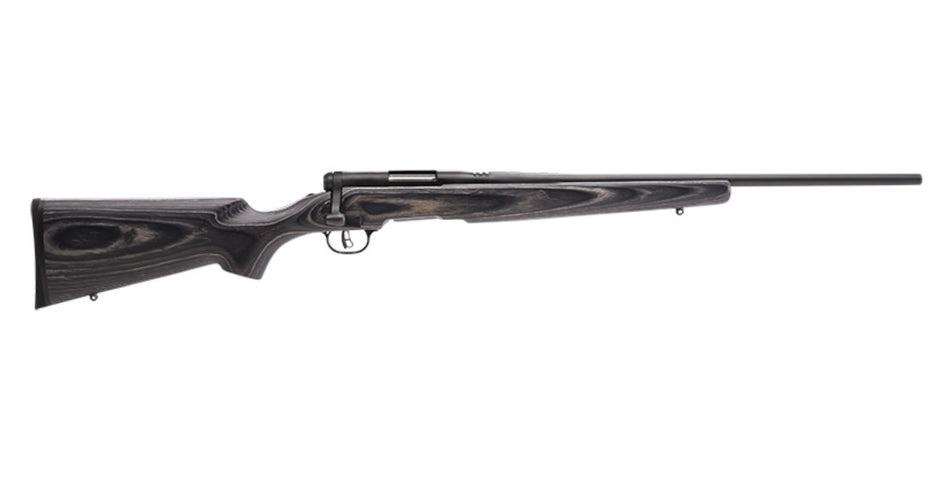 Savage Arms 96971 B.MAG Sporter Full Size 17 WSM 8+1 22" Matte Black Sporter Barrel, Matte Black Drilled & Tapped Carbon Steel Receiver, Gray Fixed Laminate Stock, Right Hand
