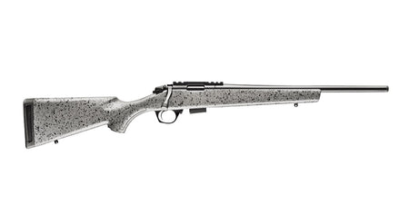 Bergara Rifles BMR003 BMR Full Size 22 WMR 5+1/10+1 18" Matte Blued Steel Threaded Barrel & Drilled & Tapped Steel Receiver, Fixed Gray/Black Speckled Synthetic Stock