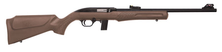 Rossi RS22L1811B RS22 Full Size 22 LR 10+1 18" Matte Black Matte Black Steel Receiver Brown Monte Carlo Stock Right Hand