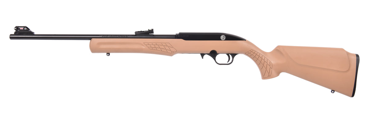 Rossi RS22L1811TN RS22 Full Size 22 LR 10+1 18" Matte Black Matte Black Steel Receiver Tan Monte Carlo Stock Right Hand
