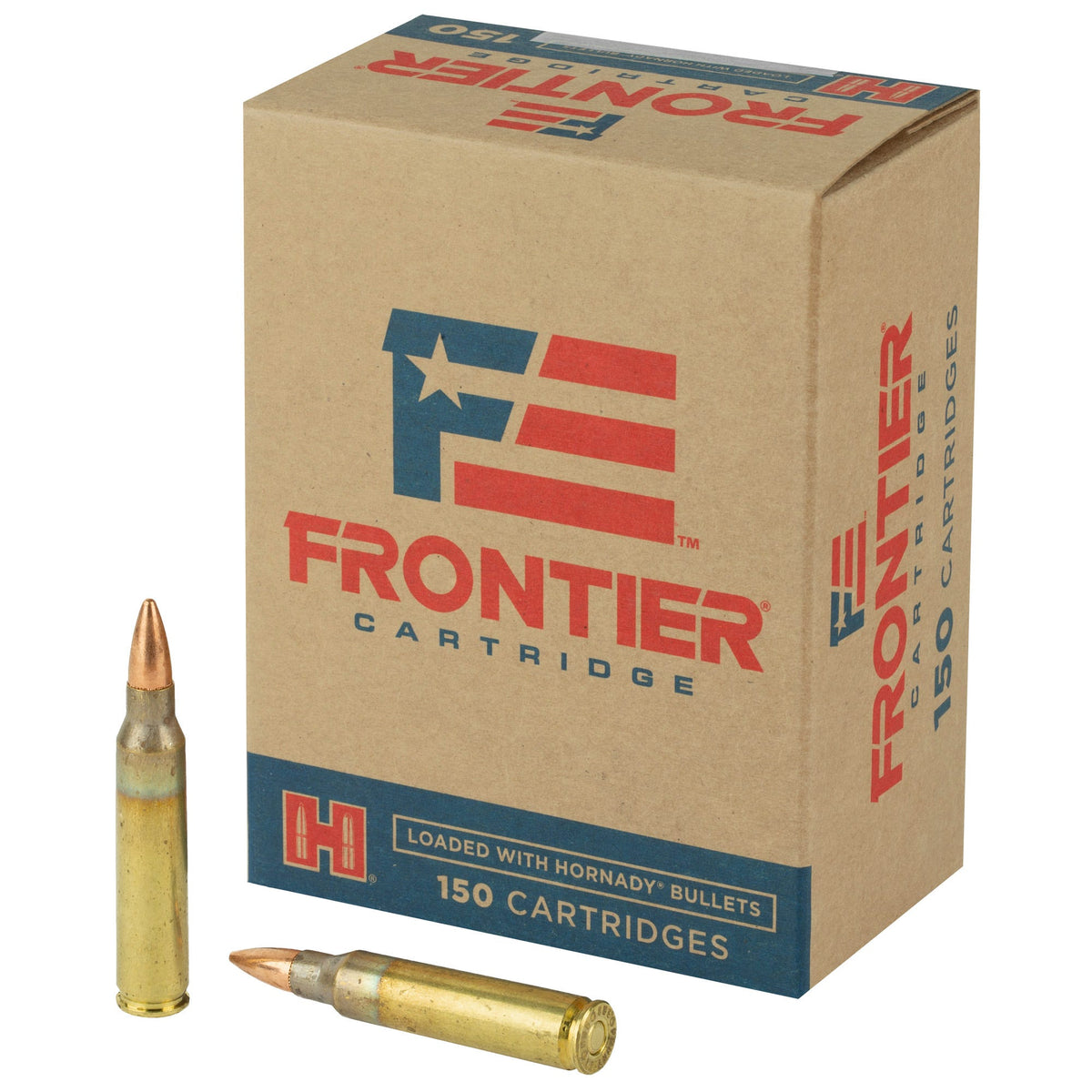 Frontier Cartridge .223 Remington Lake City Military Grade 55 grain Full Metal Jacket ammunition