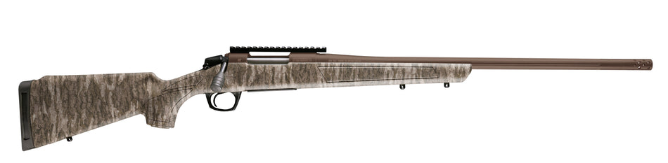 CVA CR3991MOBL Cascade XT 300 Win Mag 3+1 24" Midnight Bronze Cerakote Fluted Threaded Steel Barrel & Receiver w/Picatinny Rail, Mossy Oak Bottomland Adjustable Synthetic Stock, Right Hand