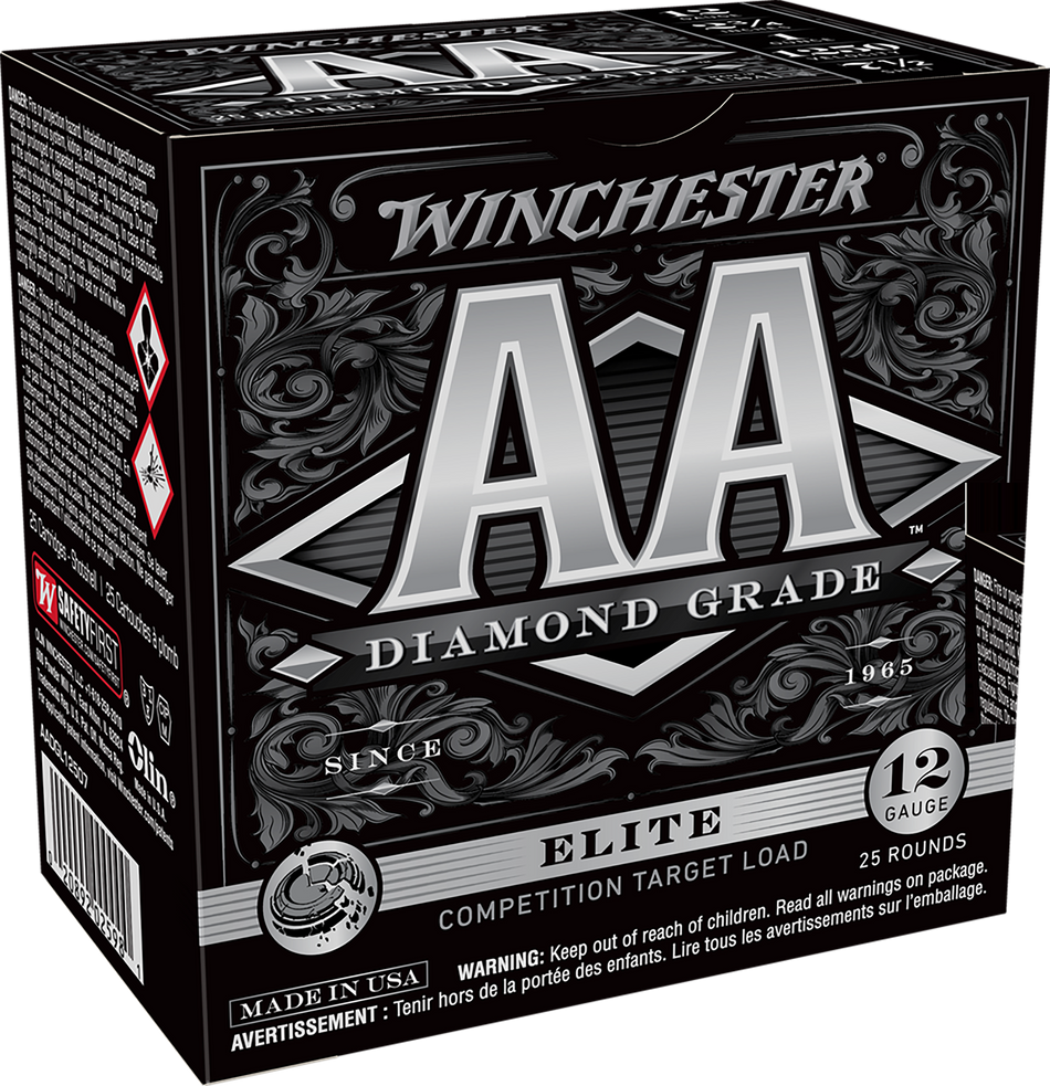 Winchester AADGL12507 AA Diamond Grade 12 Gauge 2.75" 1oz 7.5 Shot 1250 fps 020892025981