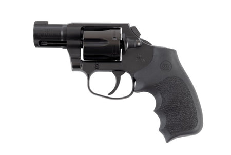 Colt Mfg COBRAMB2RNS Night Cobra 38 Special +P 6rd Shot 2" Black PVD Stainless Steel Barrel, Cylinder & Frame, Black Hogue Overmolded Grip, Exposed Hammer