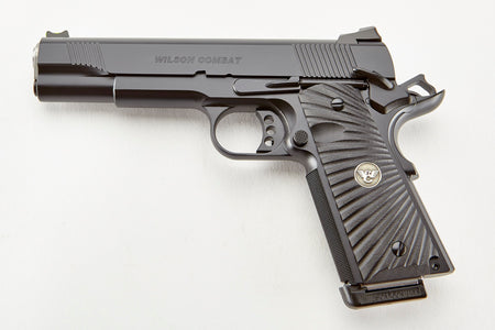 Wilson Combat CQBFS45 CQB 45 ACP 8+1 5" Full Size Carbon Steel Slide G10 Starburst Grip