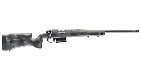Bergara Rifles B14S7515CF B-14 Crest CF 25 Creedmoor 5+1 20" Carbon Fiber Threaded Barrel, Sniper Gray Cerakote Steel Drilled & Tapped Receiver, Fixed Carbon Fiber w/Black & Gray Sponge Accents Stock,