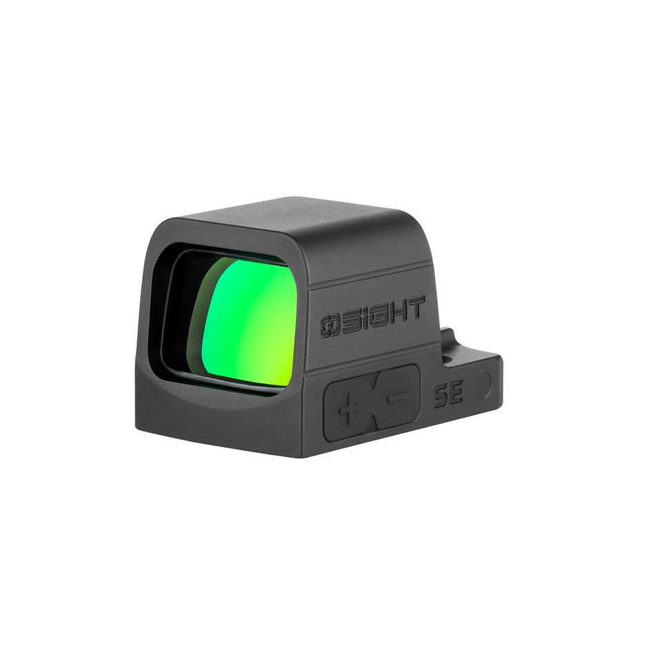Osight SE Enclosed Emitter Green Dot Sight 6 MOA RMSc Footprint