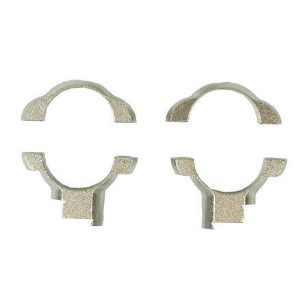 Weaver Grand Slam 1-Inch High Nickel Rimfire Scope Rings for .22 Cal Ruger Style
