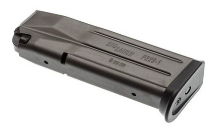 Sig Sauer MAG229915E2 15rd 9mm Magazine for P229 E2 Black Steel