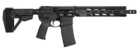 Diamondback DB1984K001 Obsidian 5.56 NATO 30+1 11.50" Black Nitride 11" M-LOK Handguard SBA5 Brace Magpul MOE K2 Grip