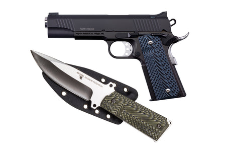 DE 1911 10MM 5" BLK W/KNIFE #