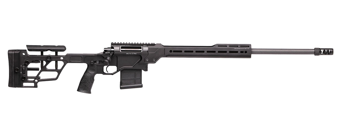 Daniel Defense 4215910593 Delta 5 Pro 6.5 Creedmoor 24" 10+1 Black Cerakote Black Adjustable w/Adjustable Cheek Piece & LOP Stock Black Polymer Grip Right Hand