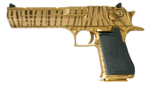 MAG DE50TG-TS MARKXIX 50AE 6 GLD/TIGER STRIPE