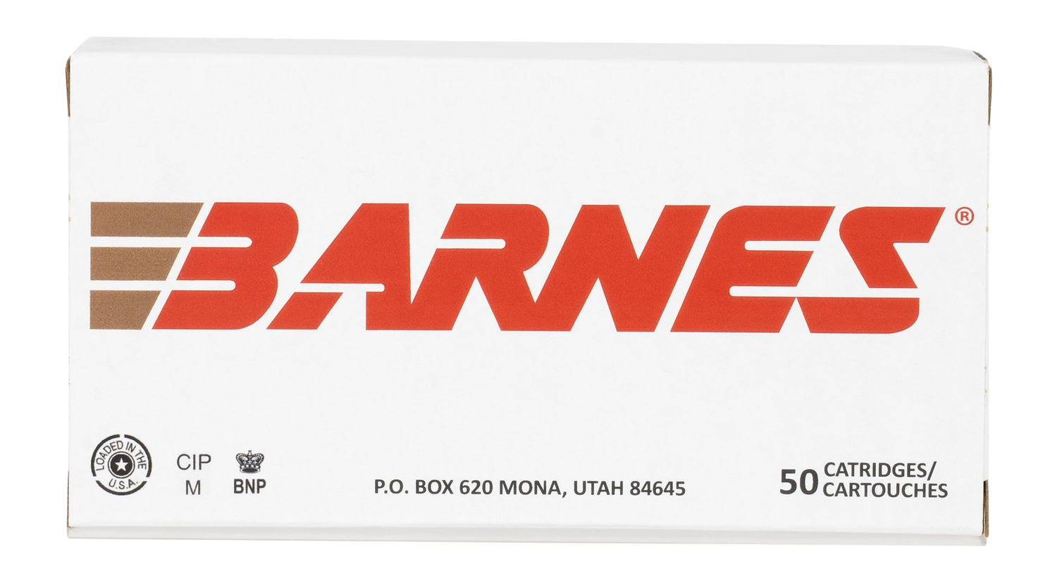 Barnes Bullets 32521 9mm Luger 115gr Sierra Jacketed Hollow Point 50 Per Box/10 Case