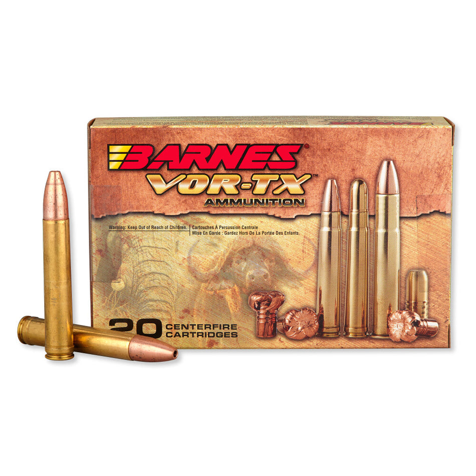 Barnes .458 Winchester Mag Safari 450 grain Barnes TSX Flat Base ammunition