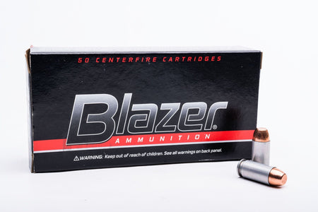 Blazer .40 S&W Clean-Fire 180 grain Total Metal Jacket ammunition