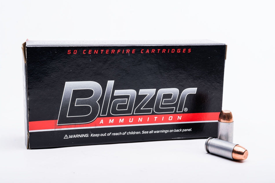 Blazer .40 S&W Clean-Fire 180 grain Total Metal Jacket ammunition
