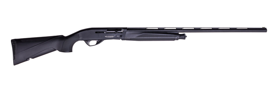 Weatherby ES21228PGM Element II 12 Gauge 3" 2+1 28" Matte Black Vent Rib Barrel & Receiver, Adj Shim Black Synthetic Stock