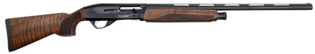 Weatherby EUC22024PGM Element II Upland Compact 20 Gauge Semi-Auto 3" 2+1 24" Black Vent Rib Bore Barrel, Black Receiver, Fixed Walnut Stock
