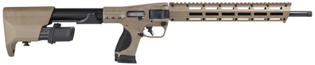 Smith & Wesson 14376 M&P FPC 9mm Luger 23+1 18.60" Black Oxide Flat Dark Earth Cerakote Aluminum Receiver M-LOK Handguard Polymer Stock Palm Swell Grip