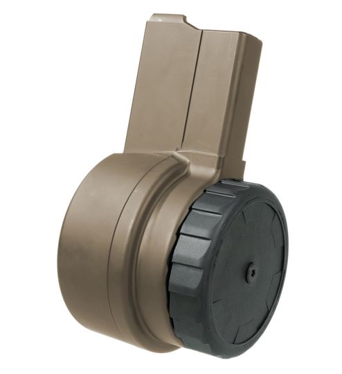 W-15 Drum Mag 50 Round Flat Dark Earth