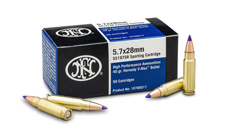 FN V-Max Blue Tip V-Max 40 Grain 5.7x28mm FN  845737016319