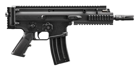 FN 38101240 SCAR 15P 5.56x45mm 30+1 7.50" Black Chrome Lined Steel Barrel, Black Anodized Aluminum Picatinny Rail Receiver, Black Polymer Grip, Ambidextrous