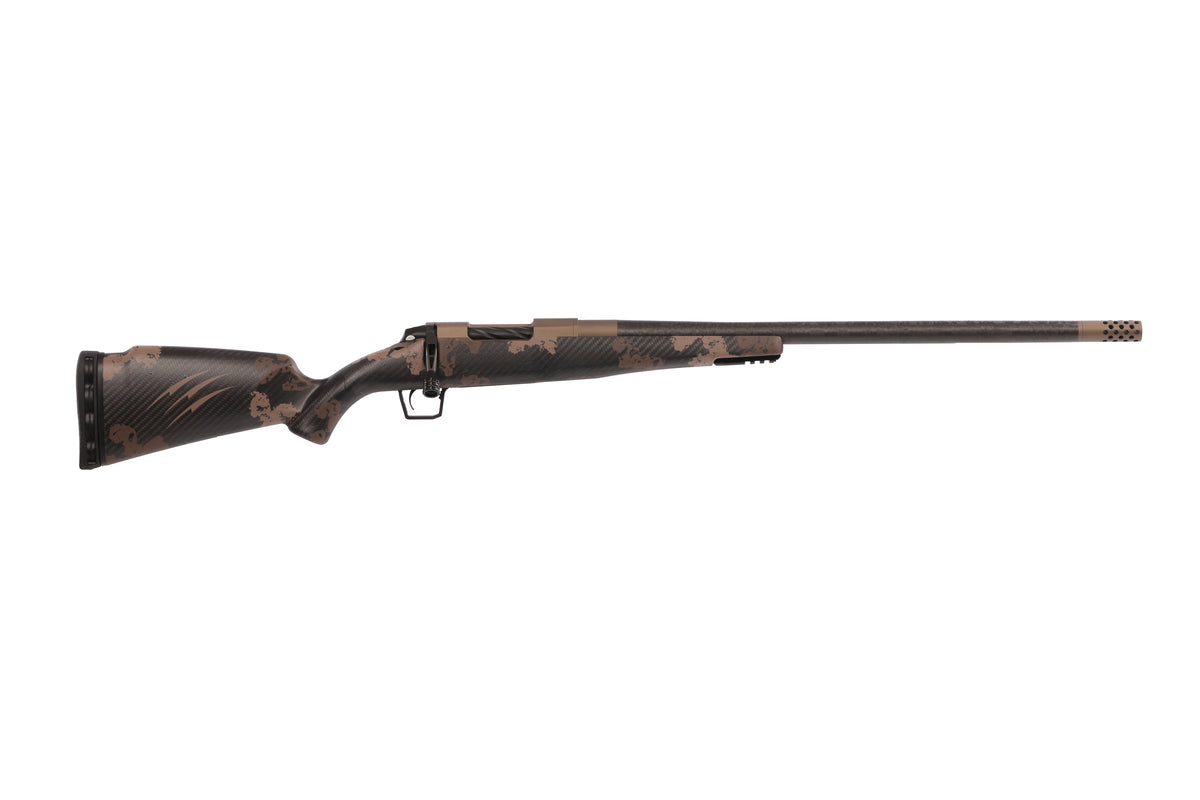 Fierce Firearms ROG7PRC20BRS Carbon Rogue Full Size 7mm PRC 3+1 20" Hand Lapped/Match Grade Threaded Barrel, Smoked Bronze Cerakote Steel Receiver, Sonora Ambush Camo Fierce Rogue Carbon Fiber Stock